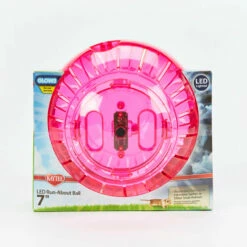 Kaytee Run-About Ball Rainbow With With Led Light Rainbow 7 Inches