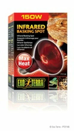 HAGEN Exo Terra Infrared Basking Spot Lamp 150w Pt2146{L+7}