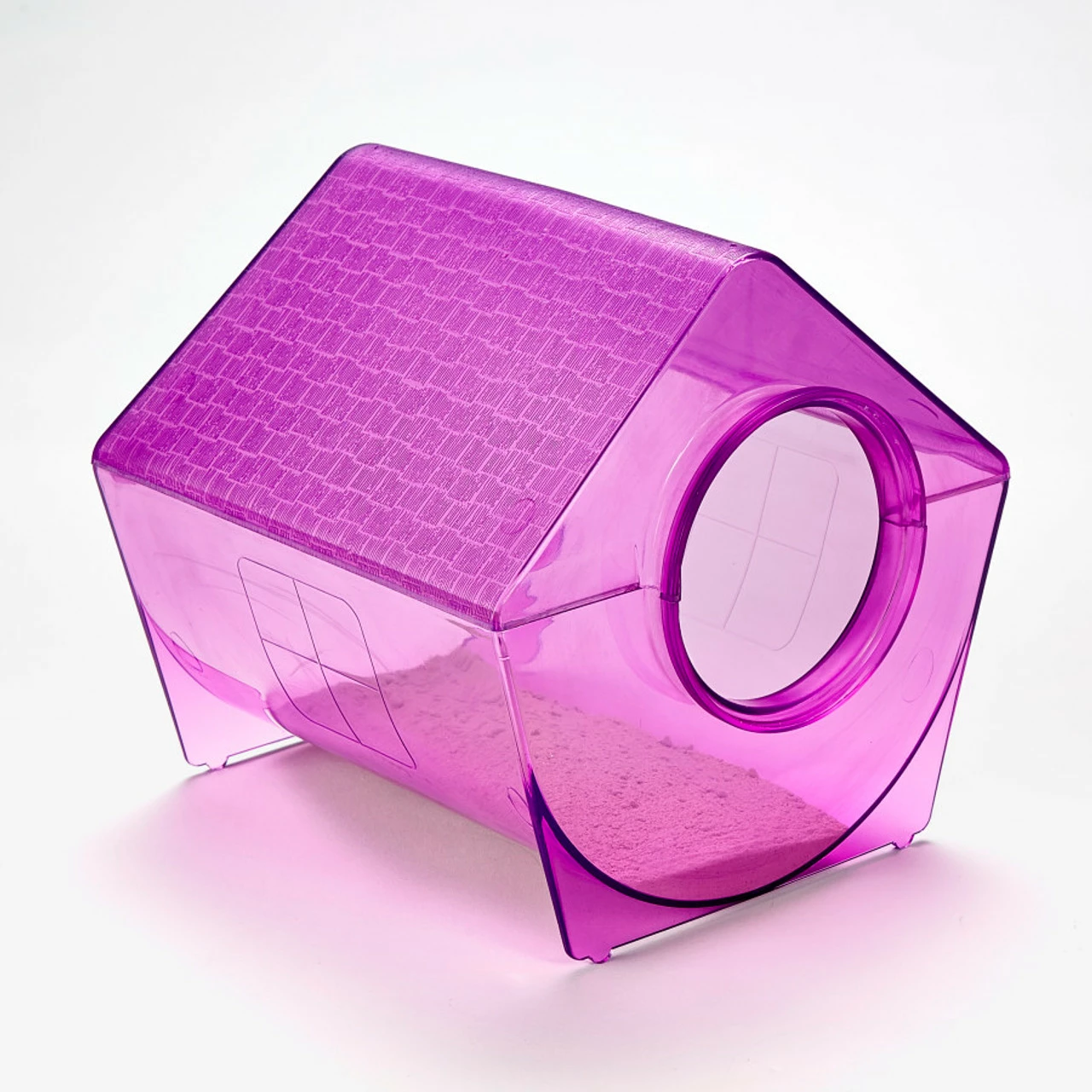 Kaytee Chinchilla Bath House Assorted 8.64 Inches X 9 Inches X 8.5 Inches - Image 2