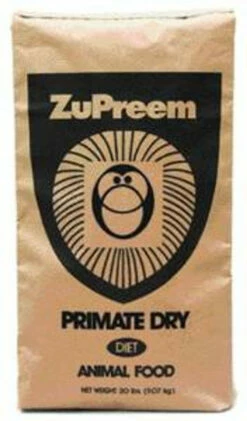 Zupreem Dry Primate Diet 20 Lb. Bag {L-b }230050