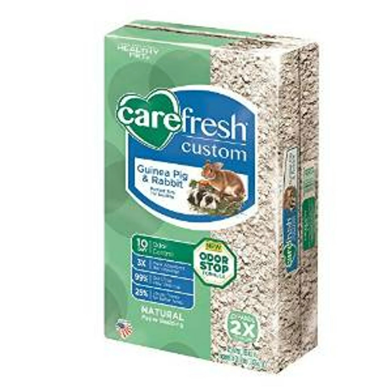 Carefresh Custom Rabbit/Guinea Pig Bedding Natural 30L {L-1}273173