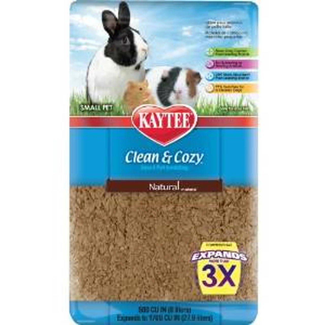 Kaytee Clean & Cozy Natural Small Animal Pet Bedding 24.6 Liters