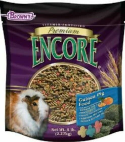 F.M. Brown's 51176 Encore Premium Guinea Pig Food 5lb6-90730 {L+1RR} C= 423141