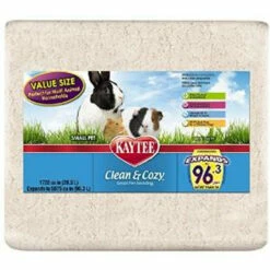 Kaytee Clean & Cozy White Small Animal Pet Bedding 85 Liters