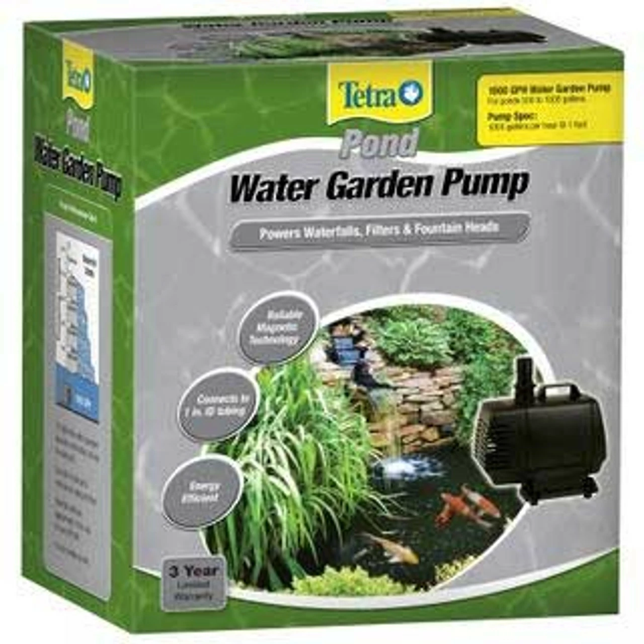 Tetra Pond Water Garden Pump 1000gph {L-1}309286