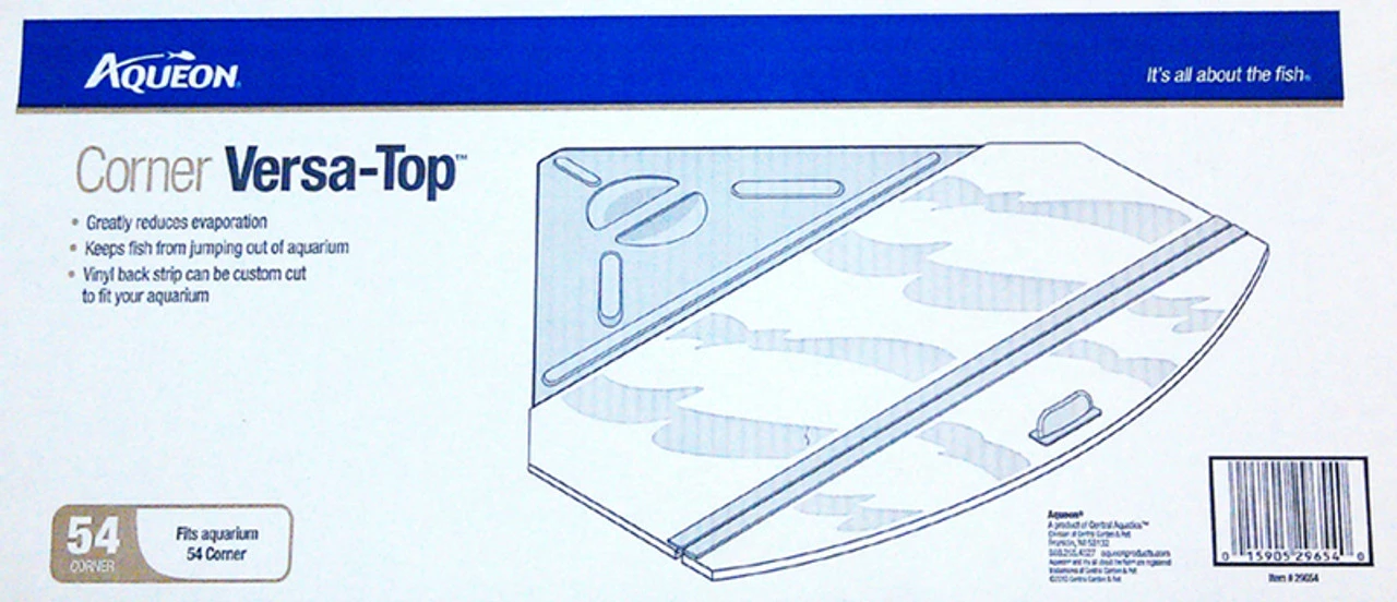 Aqueon 54 Gallon Corner Tank Versa Top 158110 - Image 2