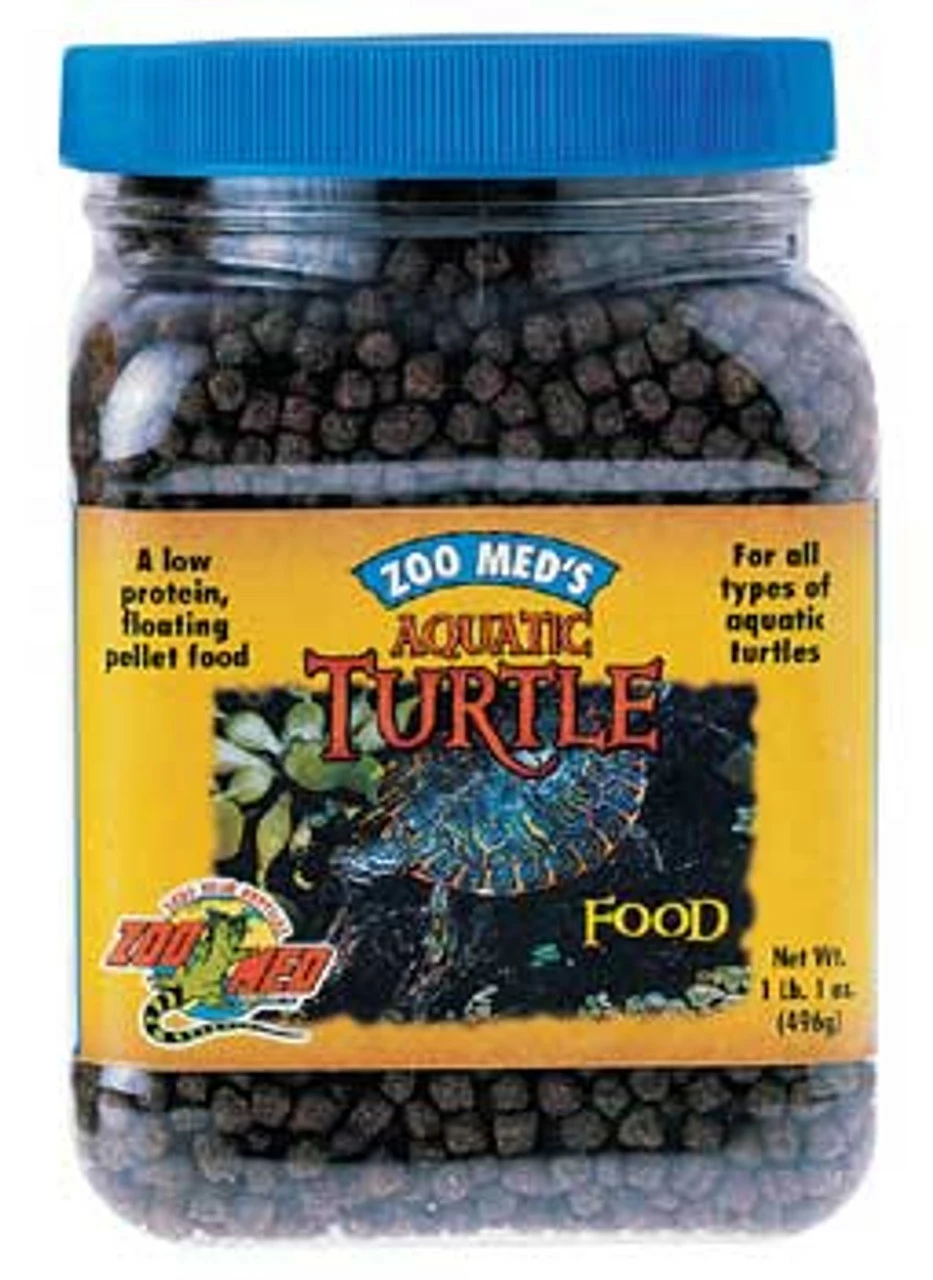 Zoo Med Natural Aquatic Turtle Food Growth Formula Dry Food 54 Oz