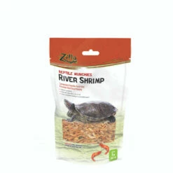 Zilla Reptile Munchies River Shrimp Resealable Bag, 2 Ounces
