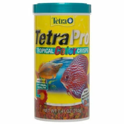 TetraPro Tropical Color Crisps Fish Food 7.42 Oz
