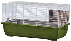 A & E Cages Rabbit Cage Green 24 Inches X 13 Inches X 13 Inches