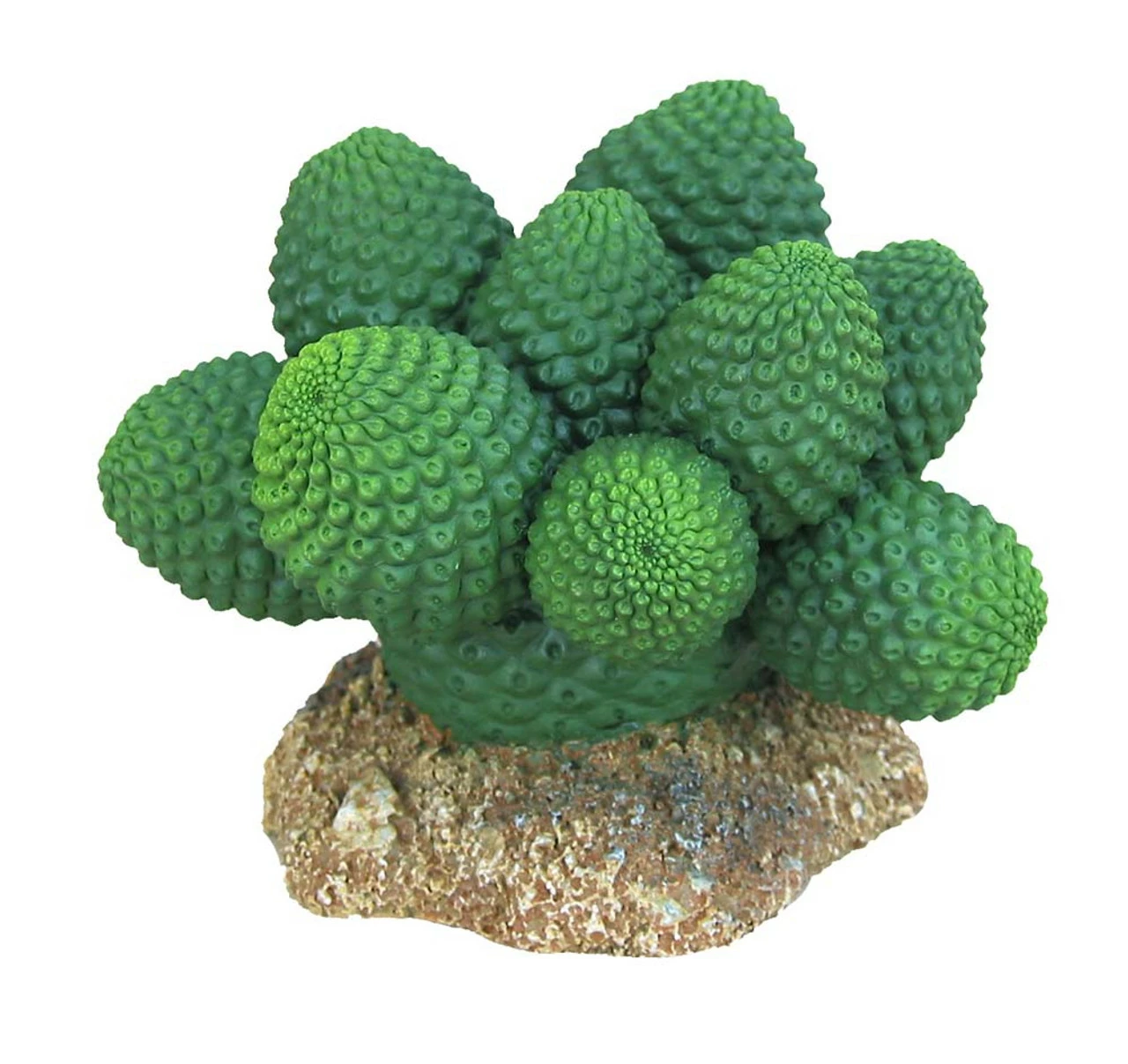 Weco Wecorama Badlands Pointed Sonoran Cactus Terrarium Ornament Brown, Green 3 In