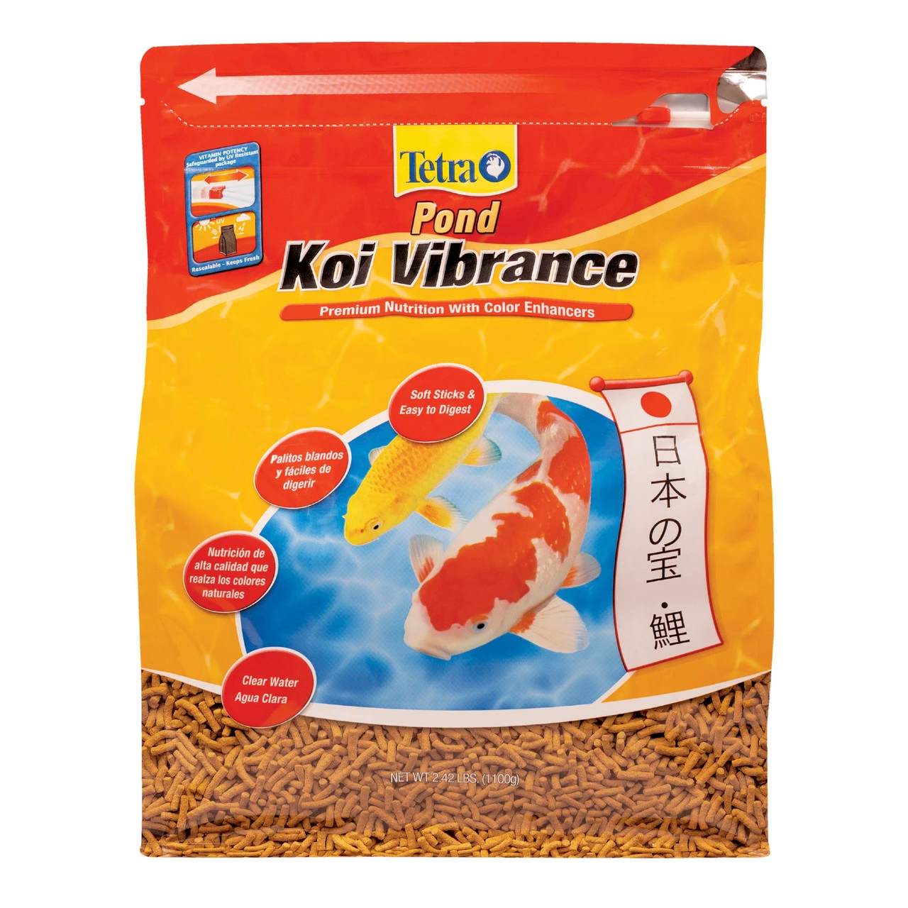 Tetra Color Enhancing Koi Vibrance Sticks 2.42 Lb
