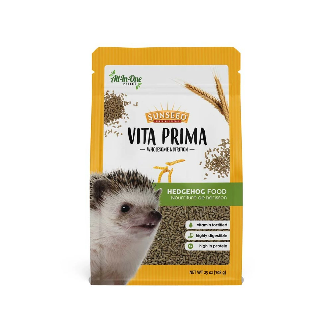 Sun Seed Vita Prima Exotics Hedgehog Dry Food 25 Oz