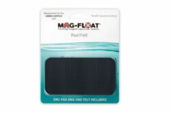 Mag-Float Replacement Pad/Felt Floating Magnet Cleaner For Acrylic Aquariums Black LG+