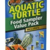 Zoo Med Aquatic Turtle Food Sampler Value Pack Display