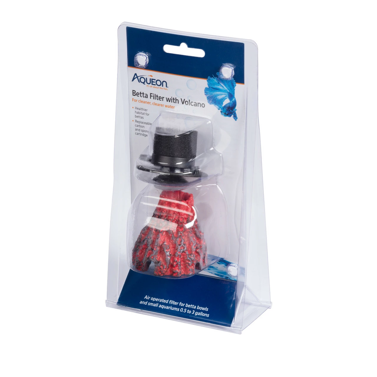 Aqueon Betta Filters Volcano One Size