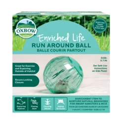 Oxbow Animal Health Enriched Life Small Animal Run Around Ball One Size