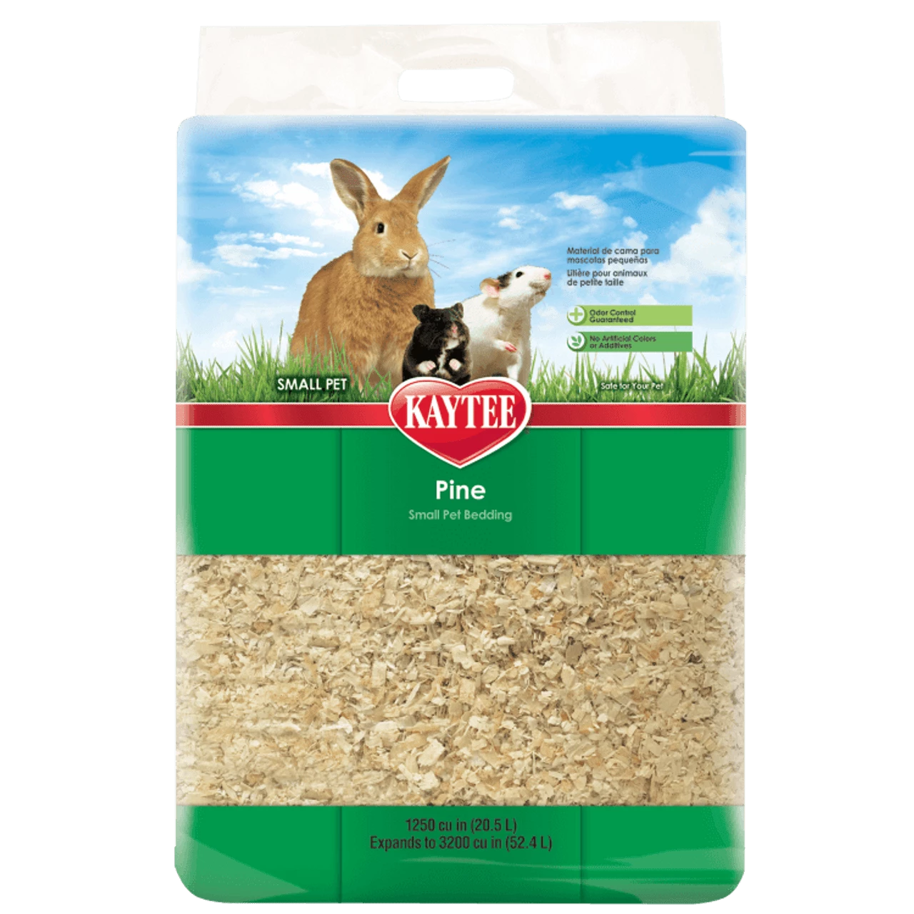 Kaytee Small Animal Pine Pet Bedding & Litter, 52.4 Liters