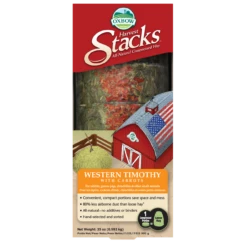 Oxbow Animal Health Harvest Stacks Western Timothy Hay & Carrot Small Animal Treat 35oz