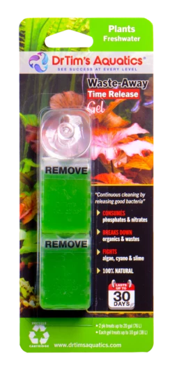 Dr. Tim's Aquatics Waste-Away Time Release Gel For Plant Tanks 20 Gallon 2 Pack