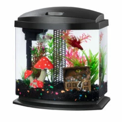 Aqueon LED BettaBow Kit SmartClean Black 2.5 Gallon