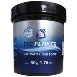 Piscine Energetics Saltwater Flakes Fish Food 1.76 Oz