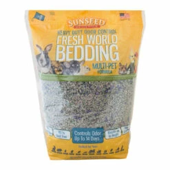 Sun Seed Fresh World Multi Pet Bedding Grey 975 Cu In