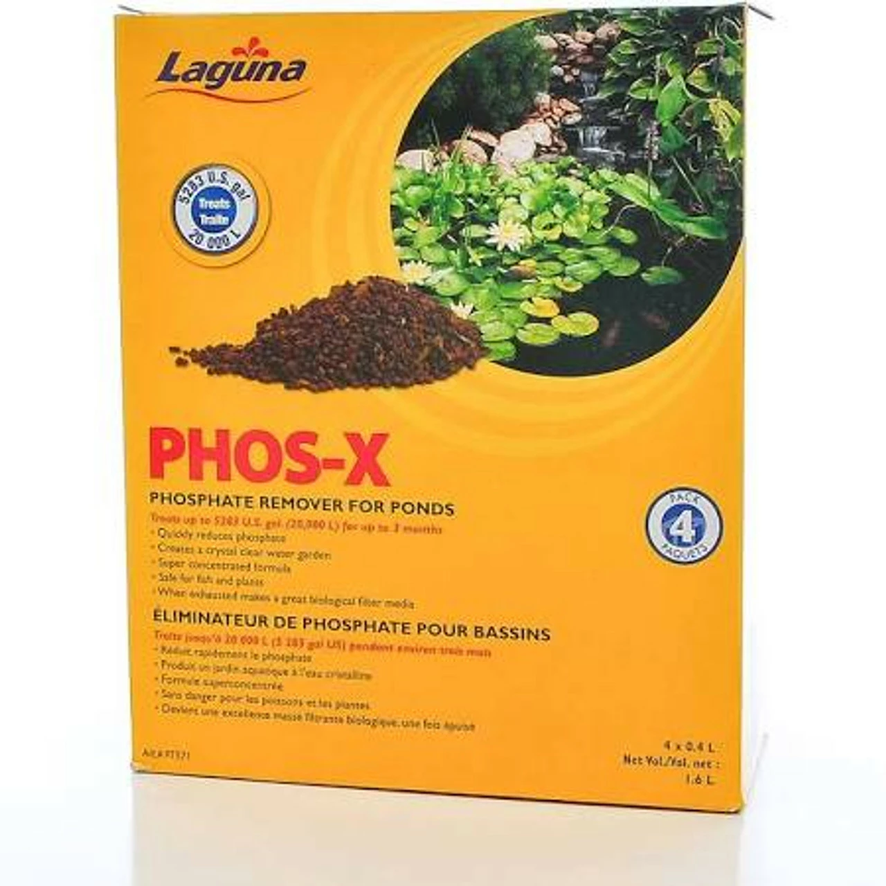 HAGEN Laguna Phos-x 20000 L H2o Treatment 4pk Pt571