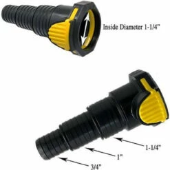 Hagen Laguna 3/4in-1.25in Universal Click Fit Coupling Pt640