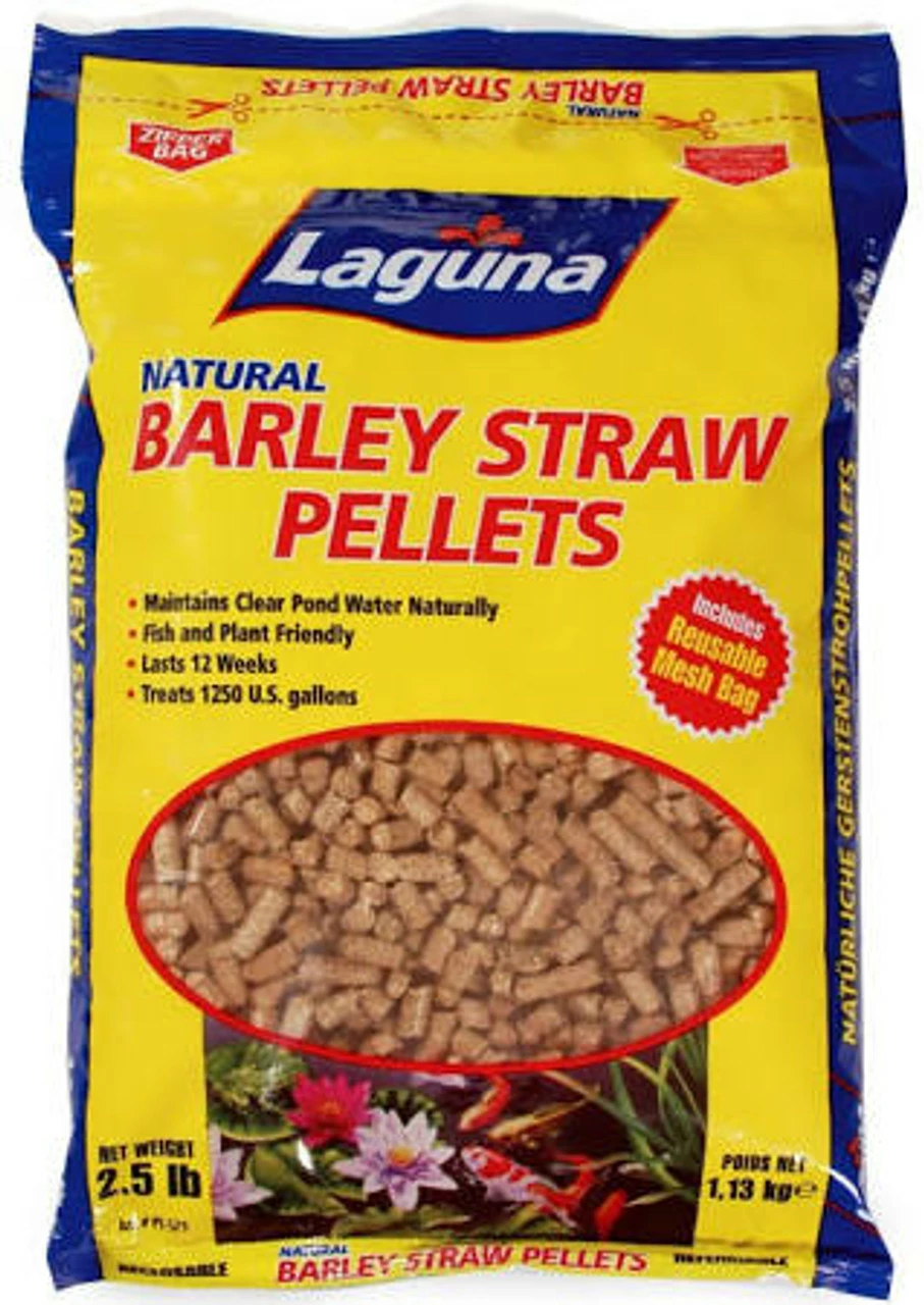 Hagen Laguna Barley Straw Pellets 2.5 Lb With Mesh Bag Pt575