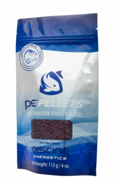 Piscine Energetics Pellets Saltwater Fish Food 4 Oz