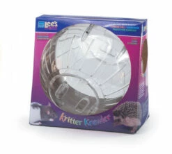 Lees Kritter Krawler Clear View-Thru Running Ball Clear Jumbo