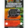 Zoo Med Digital Combo Thermometer Humidity Gauge Black