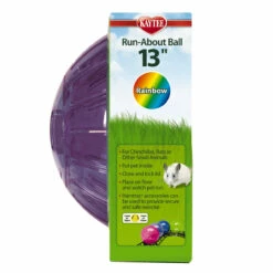 Kaytee Run-About Ball Mega Rainbow 13 Inches