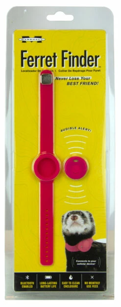 Marshall Ferret Finder GPS Collar Pink